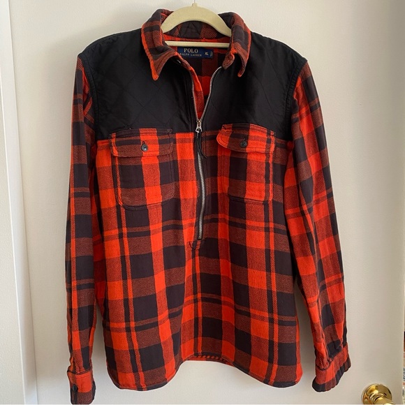 Ralph Lauren Tops - POLO Ralph Lauren women’s Black and Red Checkered Shirt XL
